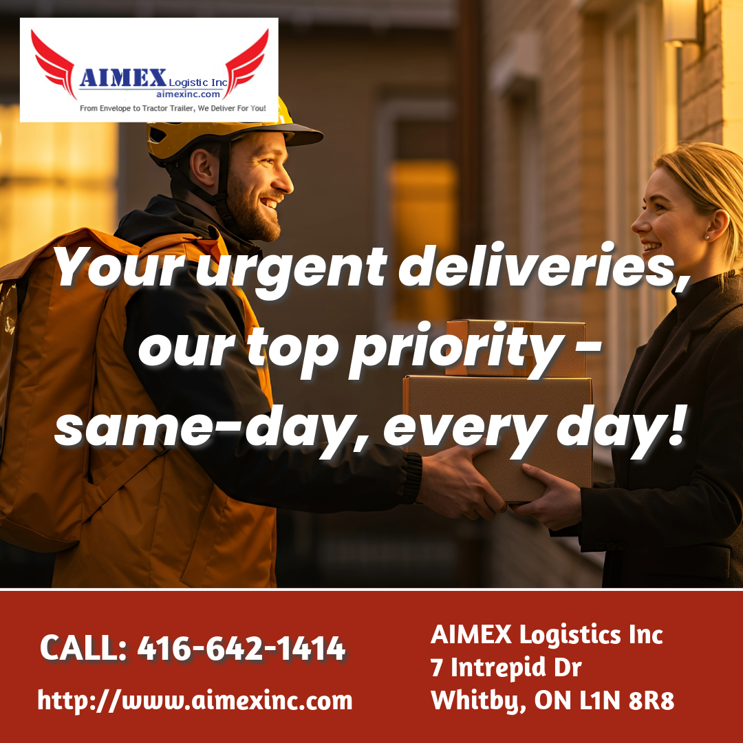 Choosing between same-day and next-day shipping is crucial. Learn what factors matter and how AIMEX Logistics provides reliable solutions for your business needs.