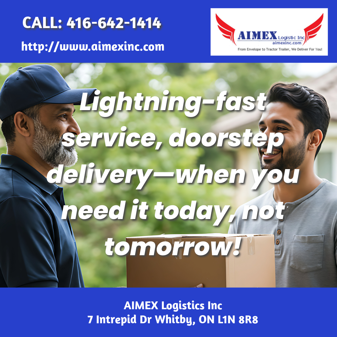 Learn what Cut-Off Time delivery means and how AIMEX Logistics offers flexible, reliable courier services across the GTA and beyond.
